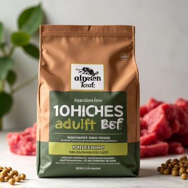 Verpackung von AlpenHerd Adult Rind Hundefutter