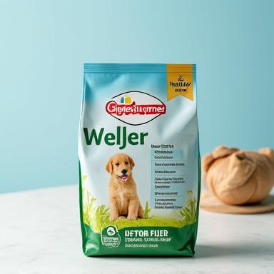 Verpackung von AlpenHerd Welpen Geflügel Hundefutter